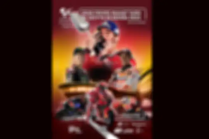 Poster resmi MotoGP Spanyol 2023 versi sirkuit penyelenggara beda dengan yang dilansir MotoGP.com terlihat dari jumlah pembalap yang ditampilkan 