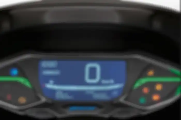 Instrumen spidometer full digital di PCX 160