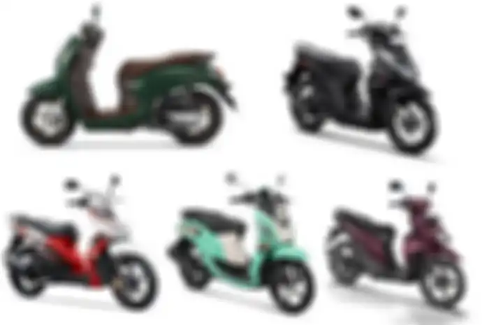 Ilustrasi pilihan motor murah irit bensin.