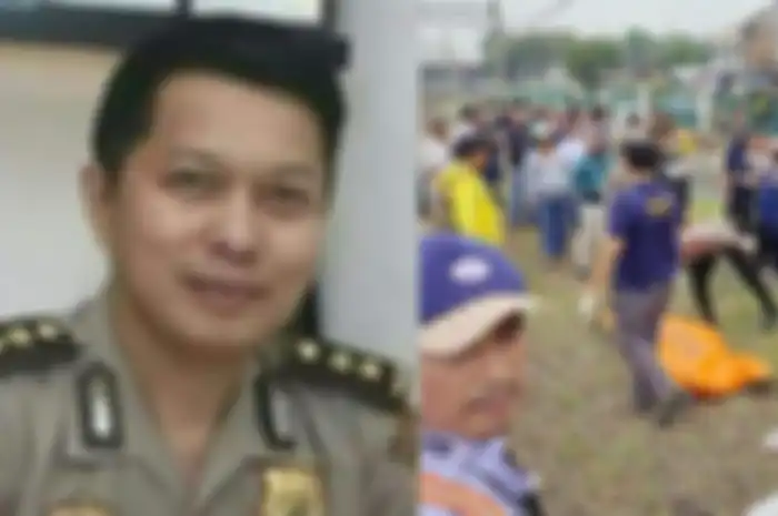 Evakuasi jenazah Kasat Narkoba Polres Metro Jaktim AKBP Buddy Alfrits Towoliu di kawasan Jakarta Timur, Sabtu (29/4/2023). 