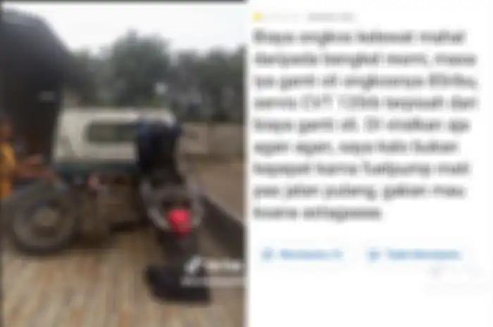 Honda Genio kena getok oknum saat ganti oli