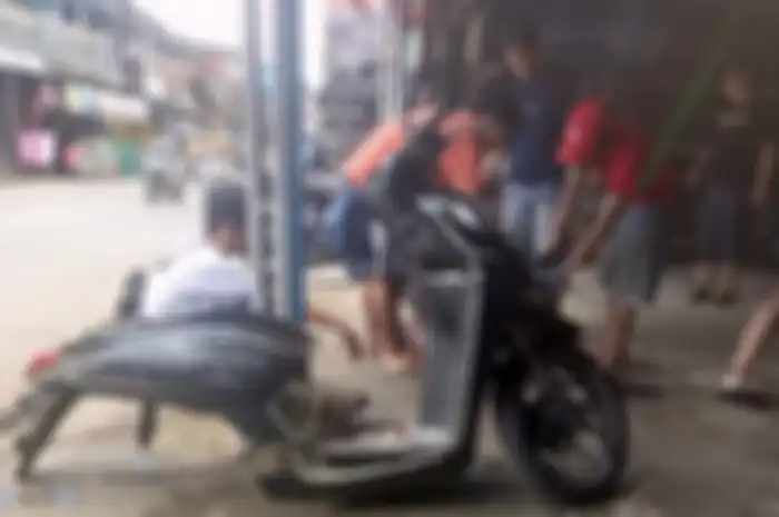 Honda Genio yang jadi korban bengkel Hen's Motor di Sentul