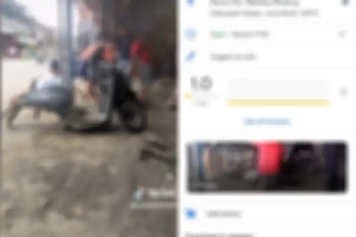 Nasib Hen's Motor, bengkel motor curang di Sentul yang getok harga servis. Disambangi polisi, rating juga anjlok.