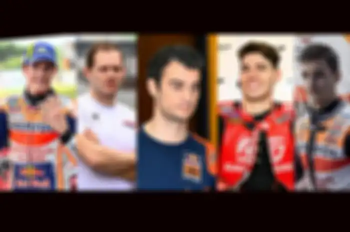 5 istilah di MotoGP 2023, Marc Marquez termasuk pembalap reguler, Stefan Bradl test rider, Dani Pedrosa wildcard dan Augusto Fernandez itu rookie of the year serta Iker Lecuona replacement rider