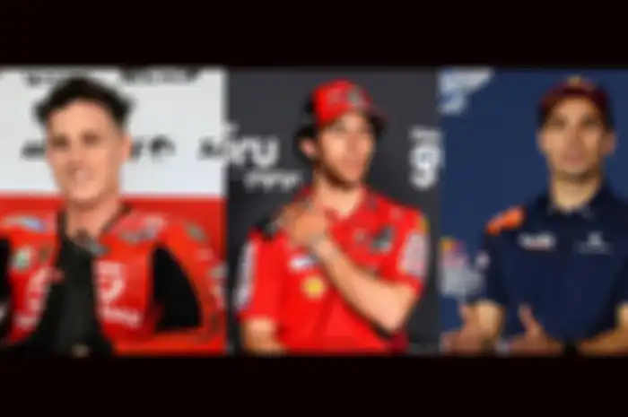Pembalap reguler MotoGP musim ini, Pol Espargaro (kiri), Enea Bastianini (tengah) dan Miguel Oliveira (kanan) dipastikan absen di MotoGP Prancis 2023 pekan depan, efek berkelanjutan jadwal baru Sprint Race di musim ini