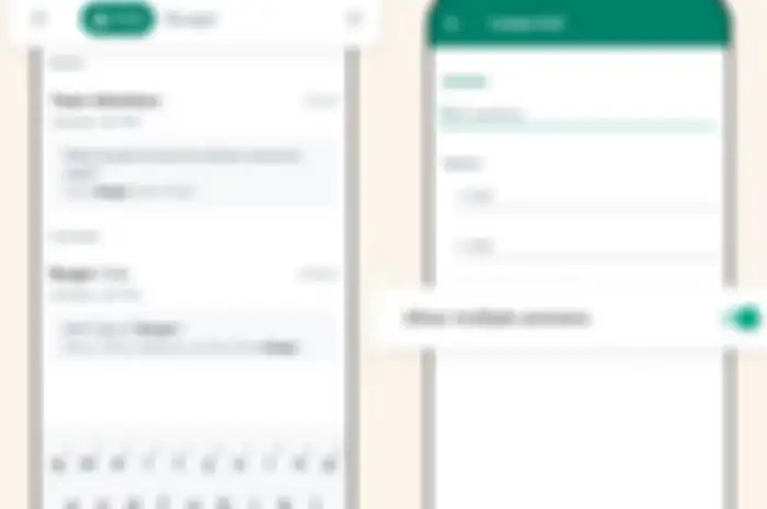 Ada fitur poling di aplikasi WhatsApp terbaru