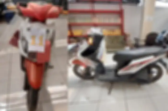 Motor murah Honda BeAT tahun 2011 dilelang buka harga Rp 500 ribu.