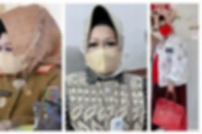 Reihana Wijayanto, Kadinkes Lampung yang diperiksa KPK karena harta kekayaannya tidak wajar dan  kerap menggunakan tas ratusan juta. 