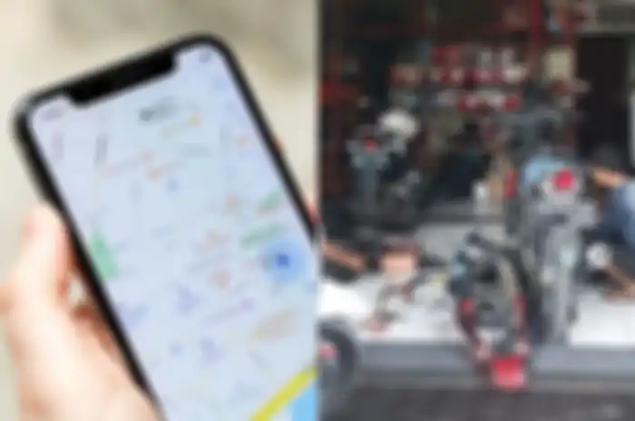 Tinggal klik dari HP, bengkel motor terdekat langsung ketemu posisinya.