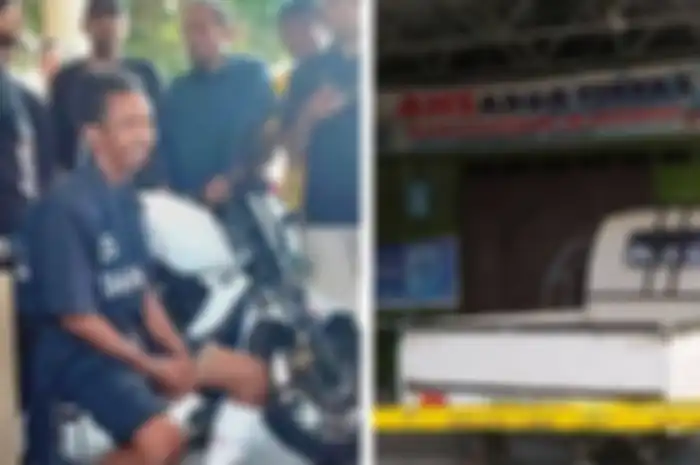 Husen bersama motor Yamaha Byson diamankan polisi, pelaku pembunuhan bos galon di Semarang ini akan diperiksa kejiwaannya.