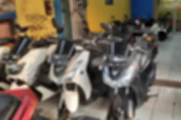 Ilustrasi motor murah Yamaha Lexi.