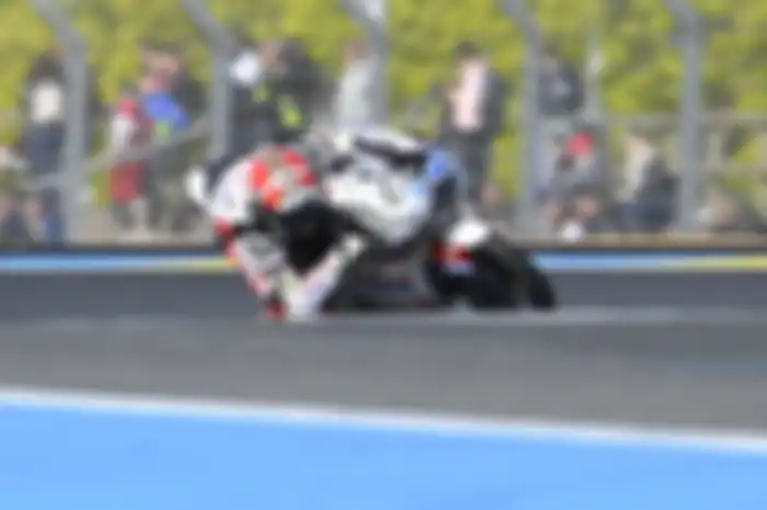 Mario Aji (Honda Team Asia) tembus 10 besar di FP3 Moto3 Prancis 2023