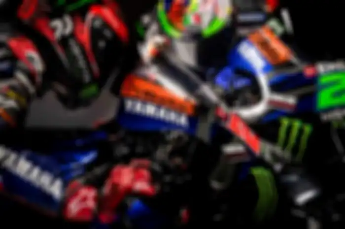 Fabio Quartararo pakai helm baru di MotoGP 2023