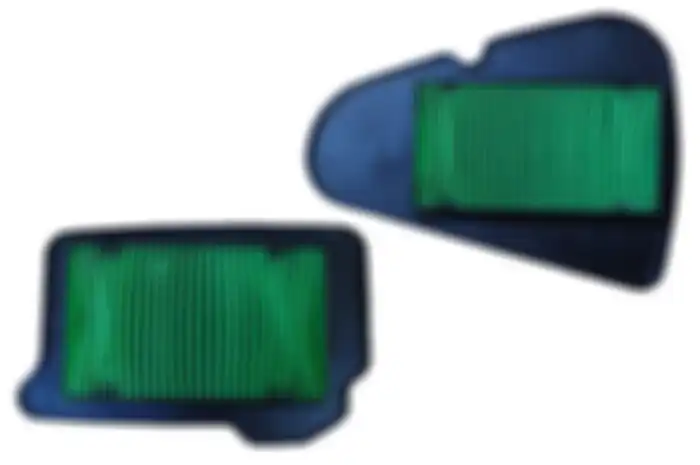 Filter udara Honda BeAT FI (atas) dan BeAT karbu (bawah) 