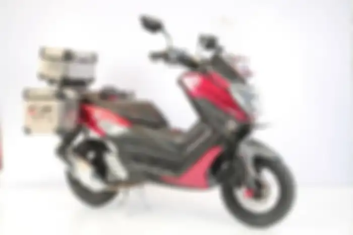 Konsep N-ADV, modifikasi motor Yamaha NMAX bergaya adventure.
