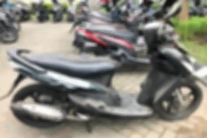 Yamaha Mio tahun 2008 ini menjadi motor murah yang dilelang Rp 3 jutaan surat-surat lengkap.