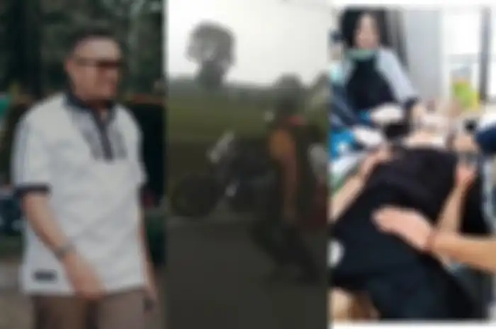 Begini kata Ahmad Saroni yang bilang kalau yang serempet santri di Ciamis bukan moge.
