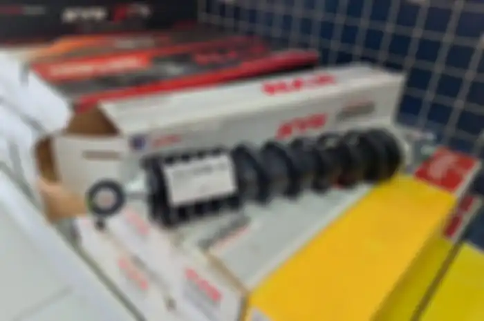Sokbreker Aspira cuma Rp 100 ribuan untuk motor dengan single shock