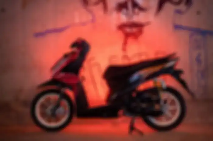 Proper juga nih, modifikasi motor Honda BeAT fokus main kaki-kaki biar makin sporty!