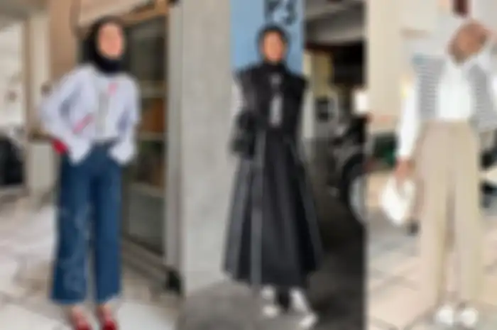 Outfit stripes ala Inas Rana