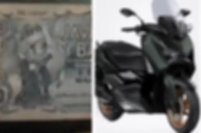 Uang kertas kuno zaman Belanda berani dibeli mahal puluhan juta rupiah atau setara motor Yamaha XMAX baru.