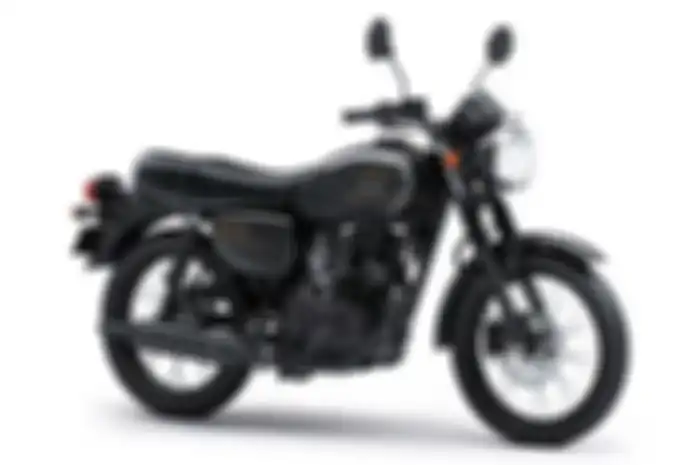 Harga Rp 35 jutaan, motor baru Kawasaki W175 Black Style resmi dipasarkan.