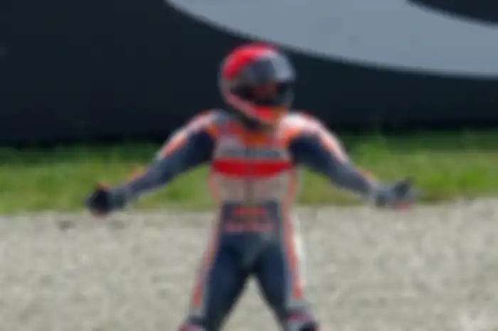 Marc Marquez crash di MotoGP Italia 2023.