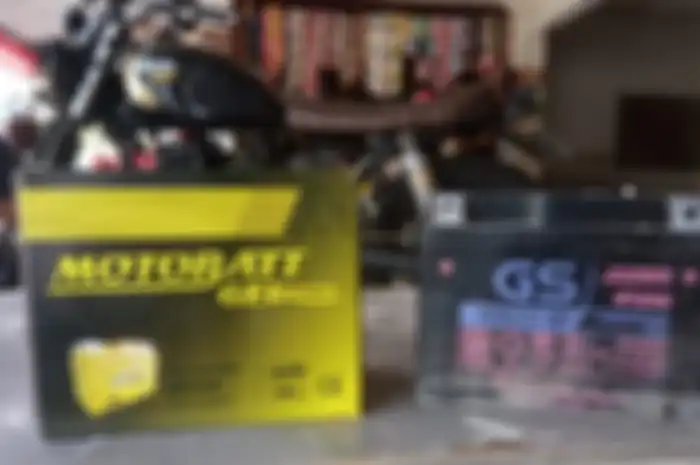 Aki motor merek GS Astra, Yuasa atau Motobatt bisa tukar tambah di toko Sonjaya Battery.