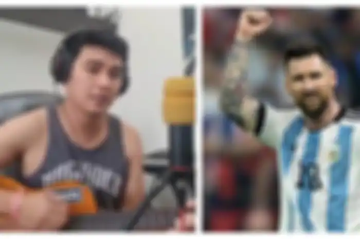 Aldi Taher membuatkan lagu untuk Lionel Messi yang Dikabarkan batal main di Indonesia. 