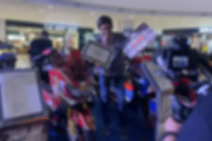 Abdul Gafar meraih juara 1 di kategori NMAX Master Class.