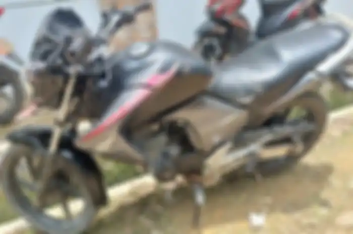 Honda Mega Pro tahun 2011, motor murah dengan STNK dan BPKB komplit dilelang Rp 2 jutaan.