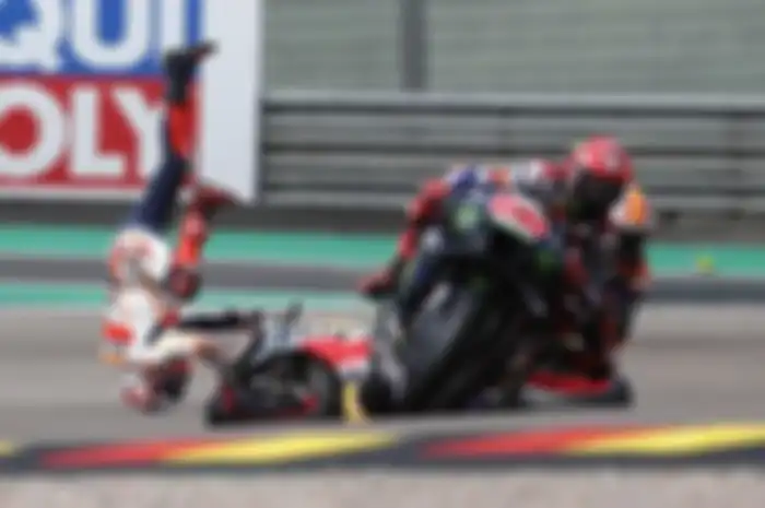Marc Marquez jatuh tiga kali di sesi MotoGP Jerman 2023