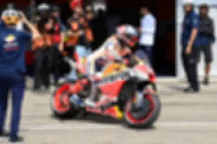 Ilustrasi Marc Marquez. Berikut link live streaming MotoGP Belanda 2023, Marc Marquez kekeuh ikut balap meski punya tiga cedera.