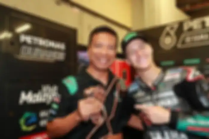 Fabio Quartararo dan Razlan Razali saat masih di tim Petronas Yamaha