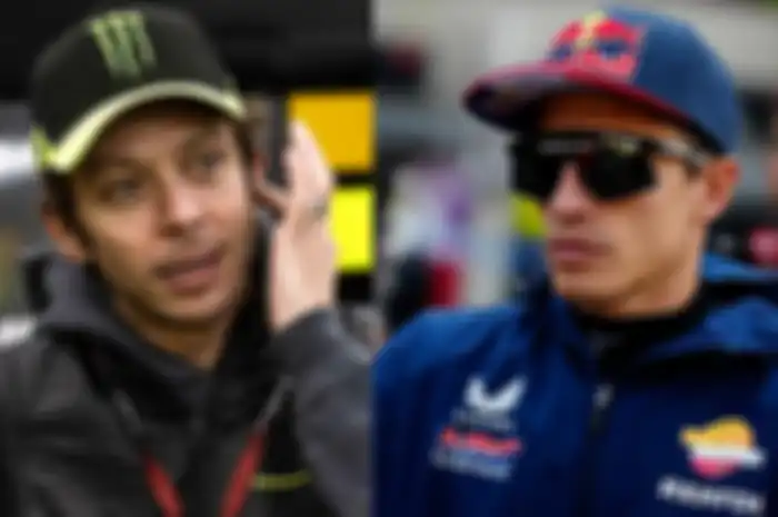 Gara-gara Marc Marquez (kanan), Valentino Rossi (kiri) batal bikin rekor abadi sirkuit Assen MotoGP Belanda, bikin penasaran rekor abadi apakah itu?