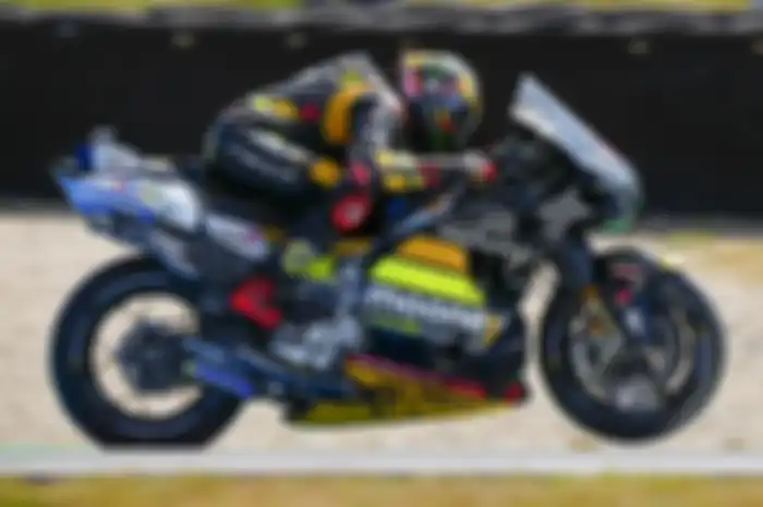 Pembalap tim Valentino Rossi, Marco Bezzecchi tercepat di FP3 MotoGP Belanda 2023, Marc Marquez loyo.