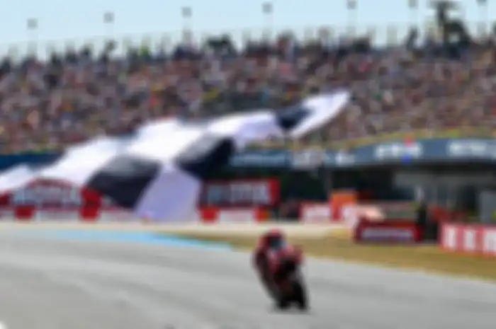 Francesco Bagnaia menang di sirkuit Assen MotoGP Belanda 2023, samai rekor mentor Valentino Rossi yang bertahan puluhan tahun lamanya