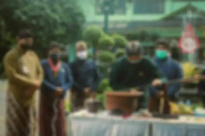 Jamasan pusaka keraton Mataram Yogyakarta.