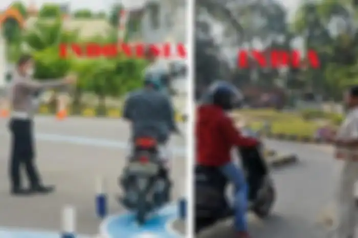 Proses pembuatan SIM di Indonesia dinilai sulit, sementara di India paling mudah mendapatkan SIM karena praktiknya simpel.