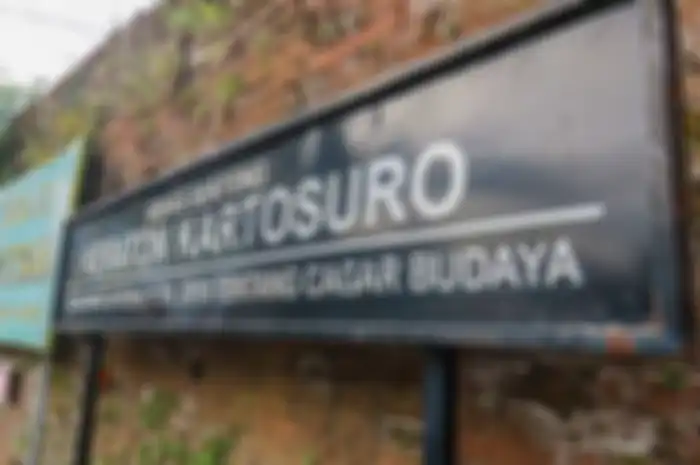 Jejak peninggalan Keraton Kartosuro.