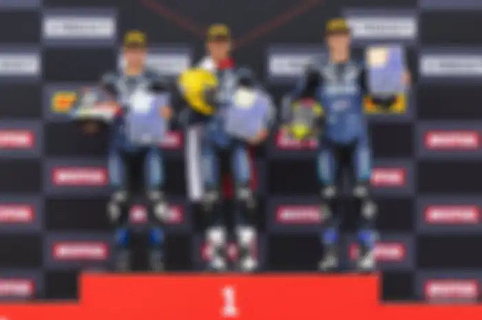 Aldi Satya Mahendra menang di R3 bLU cRU European Cup di Sirkuit Donington Park, Inggris (1/7)