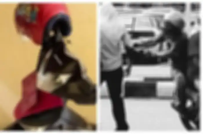 Mama muda jadi korban jambret bermotor Honda Supra X di Tuban, paha korban sempat dielus-elus pelaku.
