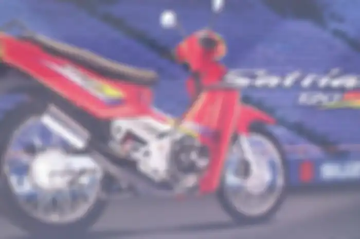 Suzuki Satria 120S (2-Tak) dikenal dengan sebutan Satria Lumba-lumba, harga bekasnya melambung tinggi.
