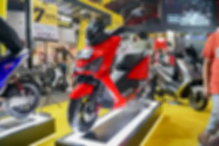 Wuih, motor listrik United E-Motor dan produk dari United menarik perhatian di Jakarta Fair 2023.
