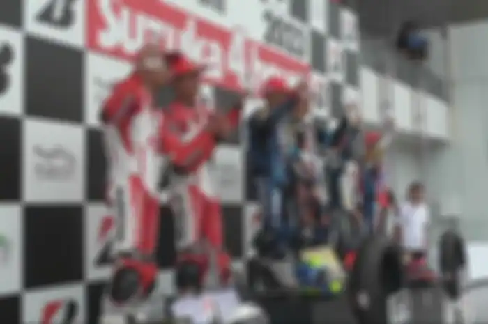 3 pembalap Indonesia naik podium balap ketahanan Suzuka 4 Hours 2023. 