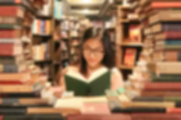 Ilustrasi weton yang suka membaca buku