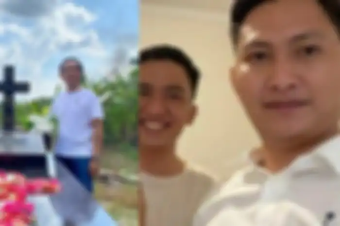  Mahareza Rizky terisak mengenang kepergiaan sang kakak , Brigadid J alias Yosua Hutabarat