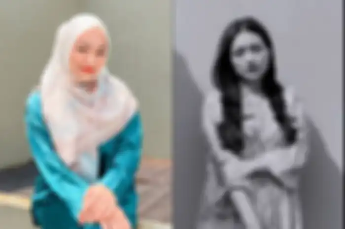 Nathalie Holscher lepas hijab.