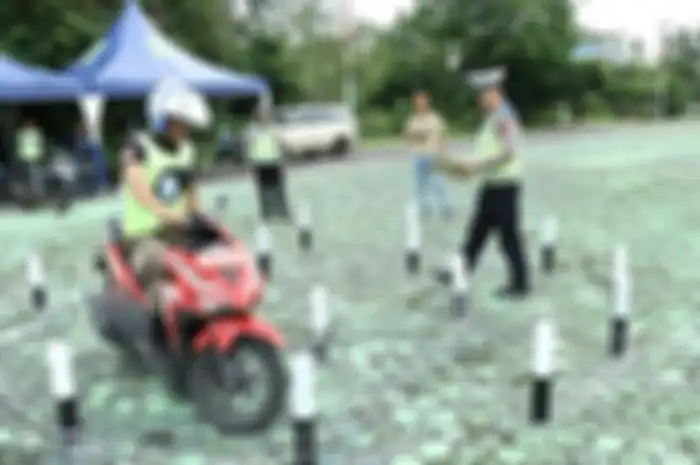 Foto ilustrasi ujian SIM. Bimbel bikin SIM gratis diadakan Polres Lampung Timur.