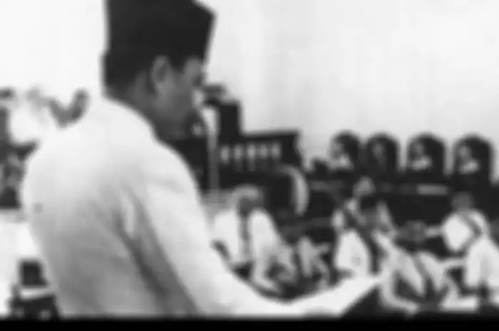 Pidato Soekarno pada sidang BPUPKI.